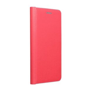 Θήκη κινητού Forcell Luna Book Silver for Xiaomi Redmi Note 9T 5G Red