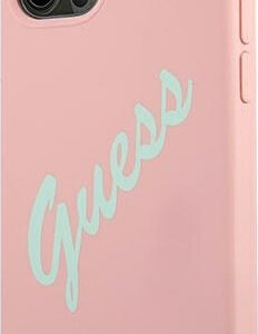 Θήκη κινητού Guess for iPhone 12 Pro Max 6,7" Pink-Green Silicone Vintage