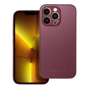 Θήκη κινητού Roar Matte Glass for iPhone XR Claret