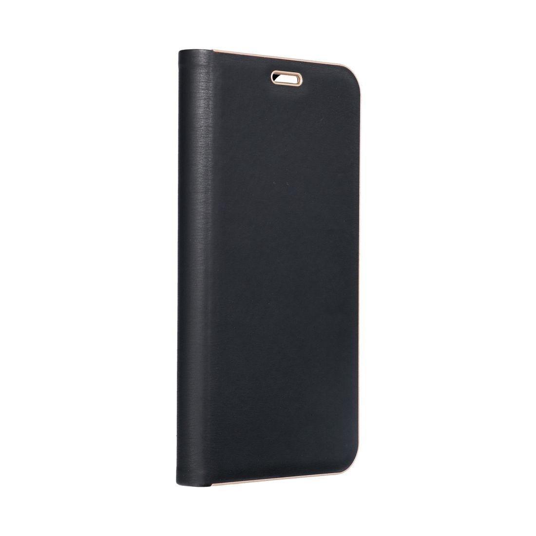 Θήκη κινητού Forcell Luna Book Gold for Xiaomi Redmi 12C Black