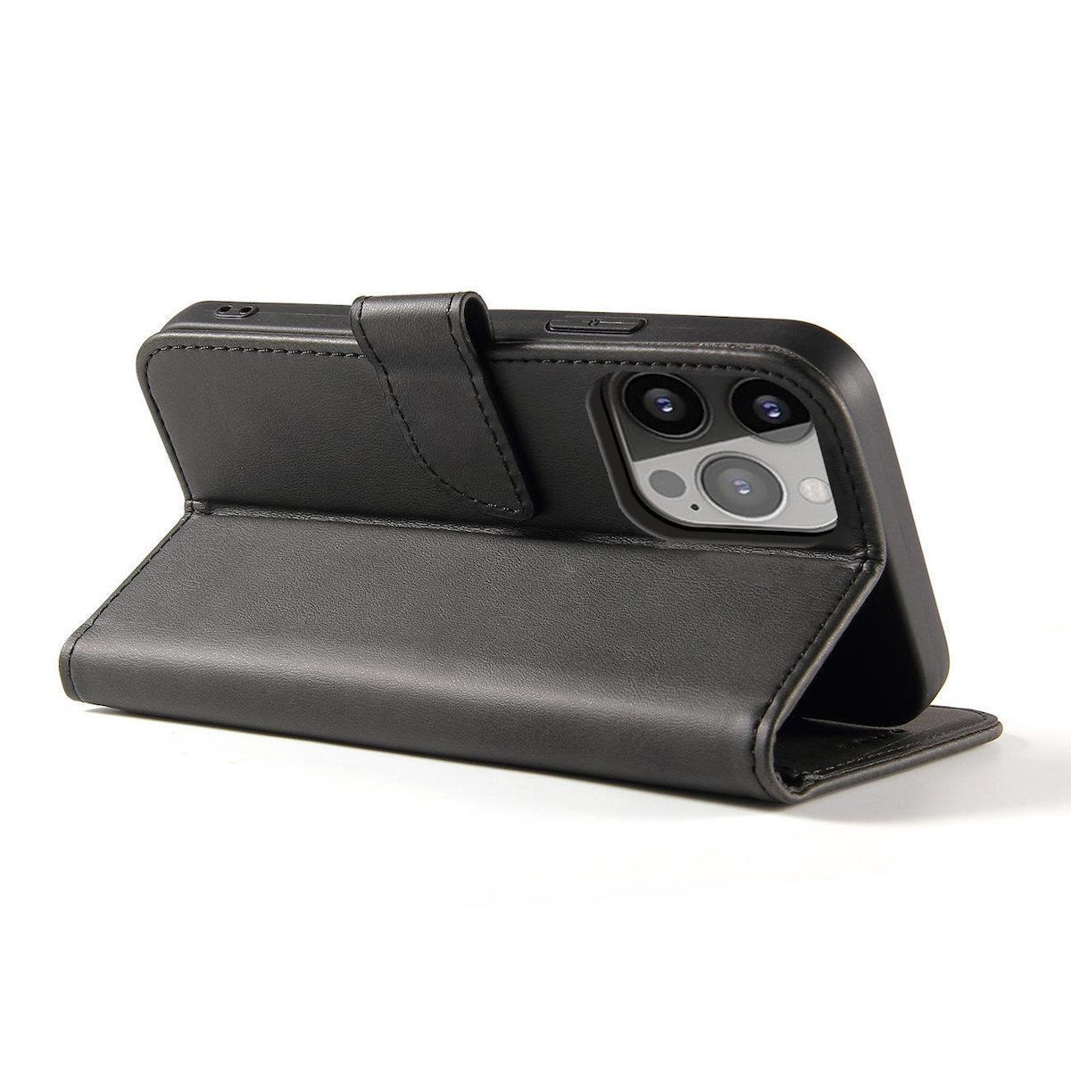Θήκη κινητού Magnet TCL 20 5G Cover with Flap Wallet Stand Black - Image 3
