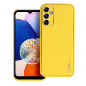 Θήκη Κινητού Forcell Leather for Samsung Galaxy A14 5G/A14 4G Yellow