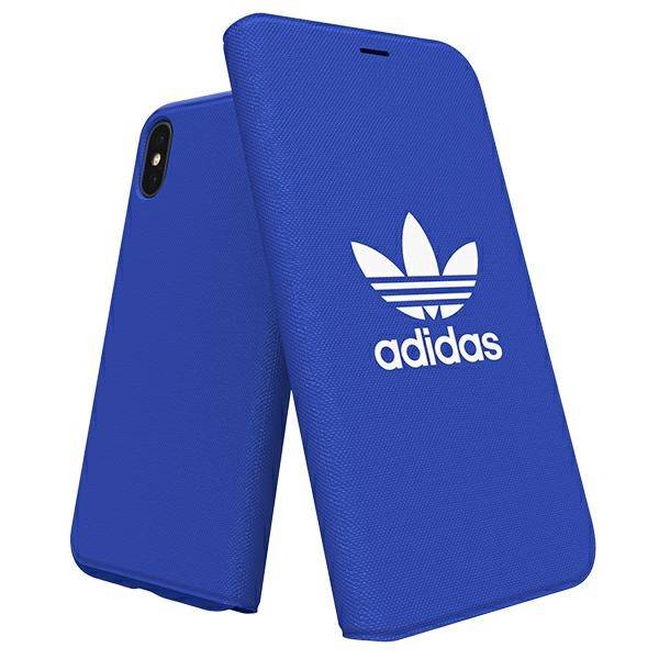 Θήκη κινητού Adidas Original Booklet Canvas for iPhone X/XS Blue