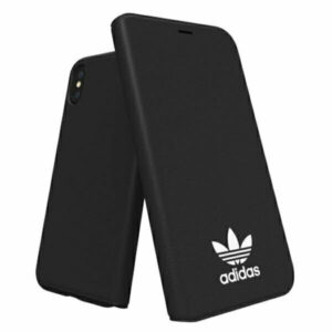 Θήκη κινητού Adidas Original Booklet Canvas for iPhone X/Xs Black White