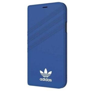 Θήκη κινητού Adidas Original Booklet Suede for iPhone X/XS Blue