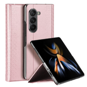 Θήκη κινητού Dux Ducis for Samsung Galaxy Z Fold5 5G Bril Wallet Flip Leather Pink
