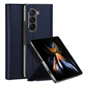 Θήκη κινητού Dux Ducis Bril Leather Flip Wallet for Samsung Galaxy Z Fold5 5G Blue