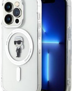 Θήκη Κινητού Karl Lagerfeld IML Ikonik MagSafe for iPhone 15 Pro Transparent