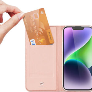 Θήκη Κινητού Dux Ducis Skin Pro Wallet for iPhone 15 Plus Pink