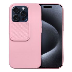 Θήκη κινητού Forcell Slide for iPhone 15 Pro Light Pink