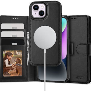 Θήκη Κινητού Tech-Protect Wallet MagSafe for iPhone 15 Black