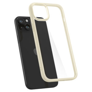 Θήκη κινητού Spigen Crystal Hybrid for iPhone 15 Plus Beige