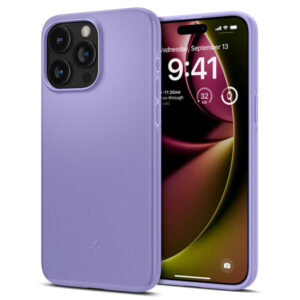 Θήκη κινητού Spigen Thin Fit for iPhone 15 Pro Purple