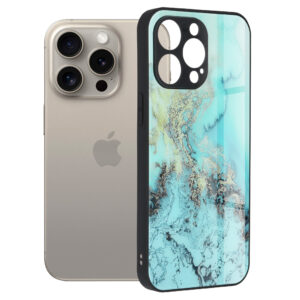 Θήκη κινητού Techsuit Glaze Series for iPhone 15 Pro Max Blue Ocean