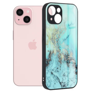 Θήκη κινητού Techsuit Glaze Series for iPhone 15 Blue Ocean