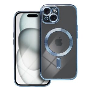 Θήκη κινητού Forcell Electro Mag Cover Compatible with MagSafe for iPhone 15 Blue