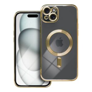 Θήκη κινητού Forcell Electro Mag Cover Compatible with MagSafe for iPhone 15 Plus Gold