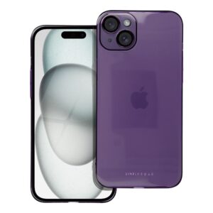 Θήκη κινητού Roar Pure Simple Fit for iPhone 15 Plus Purple