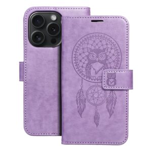 Θήκη κινητού Forcell Mezzo Book Holster for iPhone 15 Pro Dreamcatcher Purple