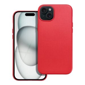 Θήκη κινητού Forcell Leather Mag Cover Compatible with MagSafe for iPhone 15 Plus Red
