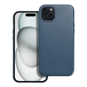 Θήκη κινητού Forcell Leather Mag Cover Compatible with MagSafe for iPhone 15 Plus Blue