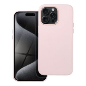 Θήκη κινητού Forcell Leather Mag Cover Compatible with MagSafe for iPhone 15 Pro Max Pink