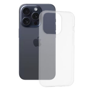 Θήκη κινητού Techsuit Clear Silicone for iPhone 15 Pro Transparent