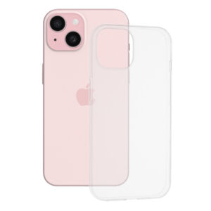 Θήκη κινητού Techsuit Clear Silicone for iPhone 15 Transparent