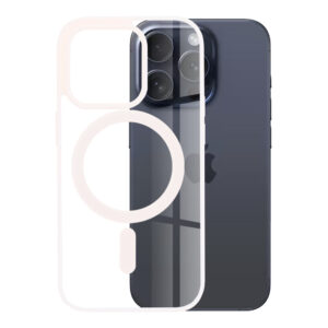 Θήκη κινητού Techsuit MagSafe Pro for iPhone 15 Pro Nude Pink