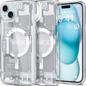 Θήκη κινητού Spigen Ultra Hybrid Magsafe for Apple iPhone 15 Zero One White
