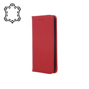 Θήκη κινητού Oem Genuine Leather Smart Pro for Xiaomi Redmi Note 11/11s Maroon