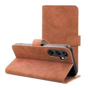 Θήκη κινητού Forcell Tender Book Holster for Samsung Galaxy S23 FE Brown
