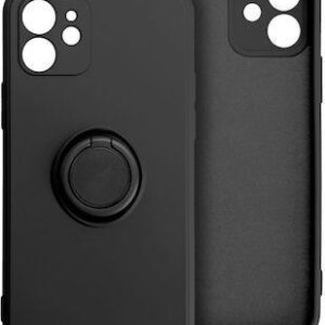 Θήκη Κινητού Forcell Silicone Ring for Redmi 12C Black