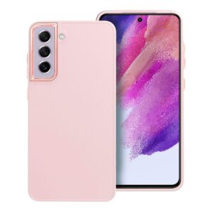 Θήκη κινητού Forcell Frame for Samsung S21 FE Powder Pink