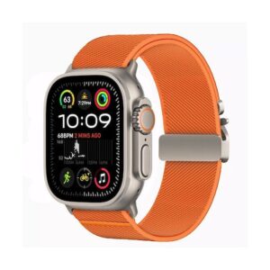 Λουράκι Tech Protect Nylon Apple Watch 8/9/10/11/SE/ULTRA 44/45/46/49 MM Orange