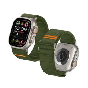 Λουράκι Tech Protect Nylon Slip Apple Watch 8/9/10/11/SE/ULTRA 44/45/46/49 MM Khaki