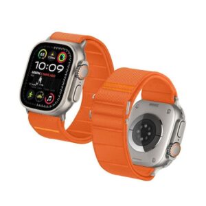 Λουράκι Tech Protect Nylon Slip Apple Watch 8/9/10/11/SE/ULTRA 44/45/46/49 MM Orange