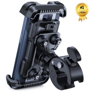 Βάση μηχανής Lamicall BCSP01 Αντικραδασμική Βάση Κινητού για τιμόνι Black