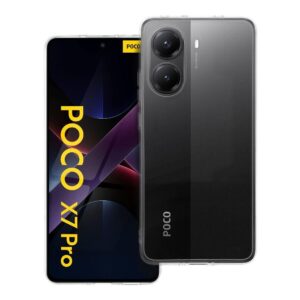 Θήκη κινητού Forcell Clear 2 mm for Xiaomi Poco X7 Pro (camera protection) Transparent