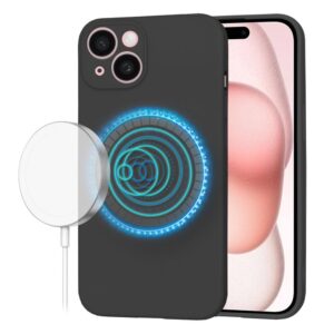 Θήκη κινητού Techsuit SoftFlex MagSafe for iPhone 15 Black