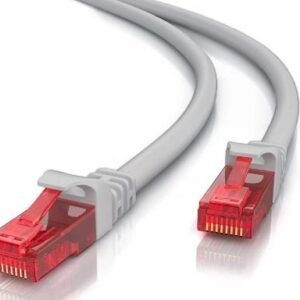 Kαλώδιο δικτύου POWERTECH CAB-N271, Cat 6 U/UTP, copper 24AWG, 10m Grey