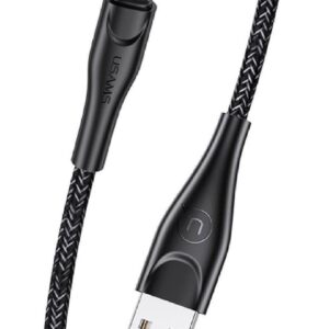 Καλώδιο Usams USB to Lighting 1m Black