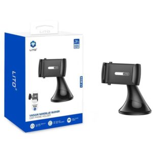 Βάση Κινητού Lito Car Holder Nano Glue Sucker (LT-W09) for Dashboard, Windshield, No-slip, No-drill, 360°, Ultra-Lightweight Grey