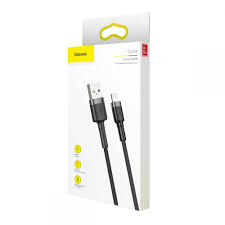 Baseus Cafule Cable Usb-Lighting 2m Black-Grey