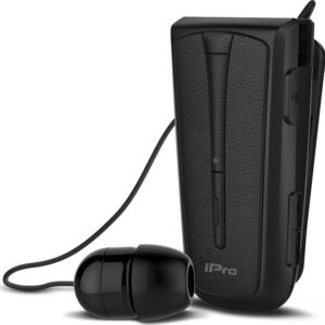 Ακουστικό iPro RH219s Retractable Bluetooth Headset CVC Black
