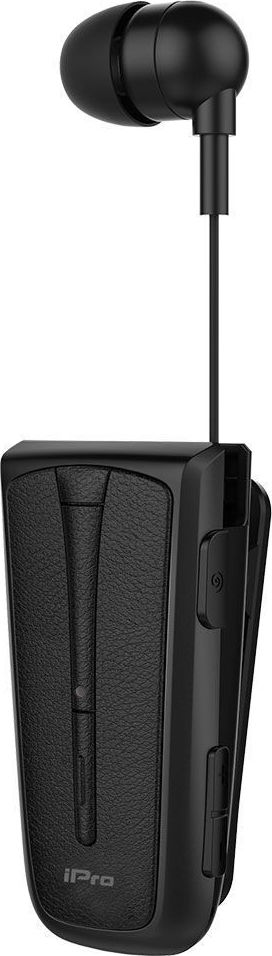 Ακουστικό iPro RH219s Retractable Bluetooth Headset CVC Black - Image 2