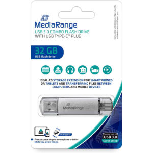 Flash Disk Mediarange USB 3.1 Combo with Type C 32GB