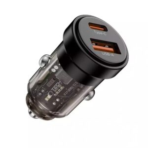 Φορτιστής Αυτοκινήτου Tech-Protect CC03 2-Port 1xUSB 1xType-C PD45W QC3.0 Black