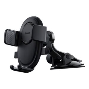 Βάση Κινητού Baseus Car Holder UltraControl Lite Series (C40351700111-00) - Suction Cup Mounting Base, for 7.2inch Max Cluster Black