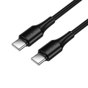 Hoco Type C to Type C Cable 3A 60W 1m Black